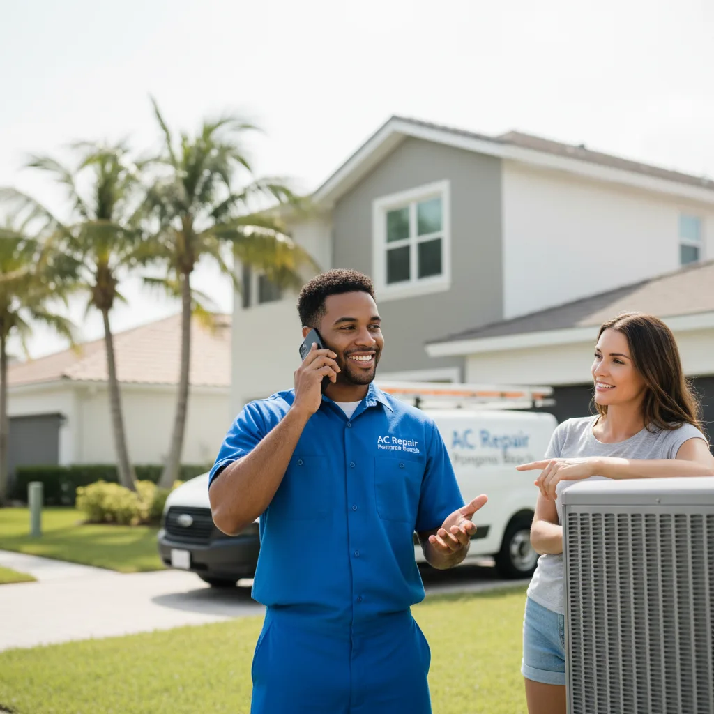 AC Repair Pompano Beach customer support in Waitsfield